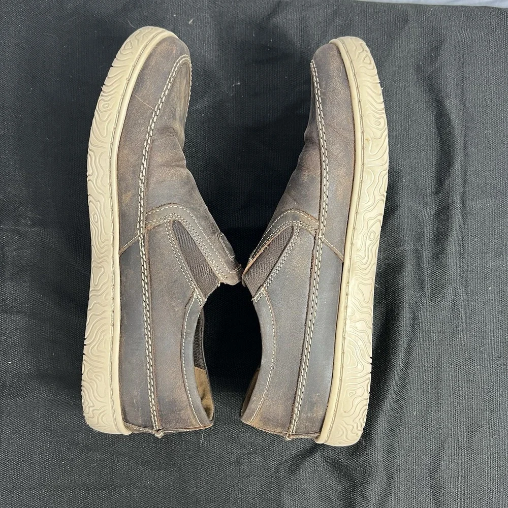 Clarks Extreme Comfort Mens 8.5 Brown Leather Gorpcore‎ Dadcore Minimalist